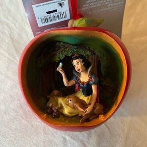 Disney Sketchbook Snow White Apple Ornament - Red, Yellow, Blue NWT